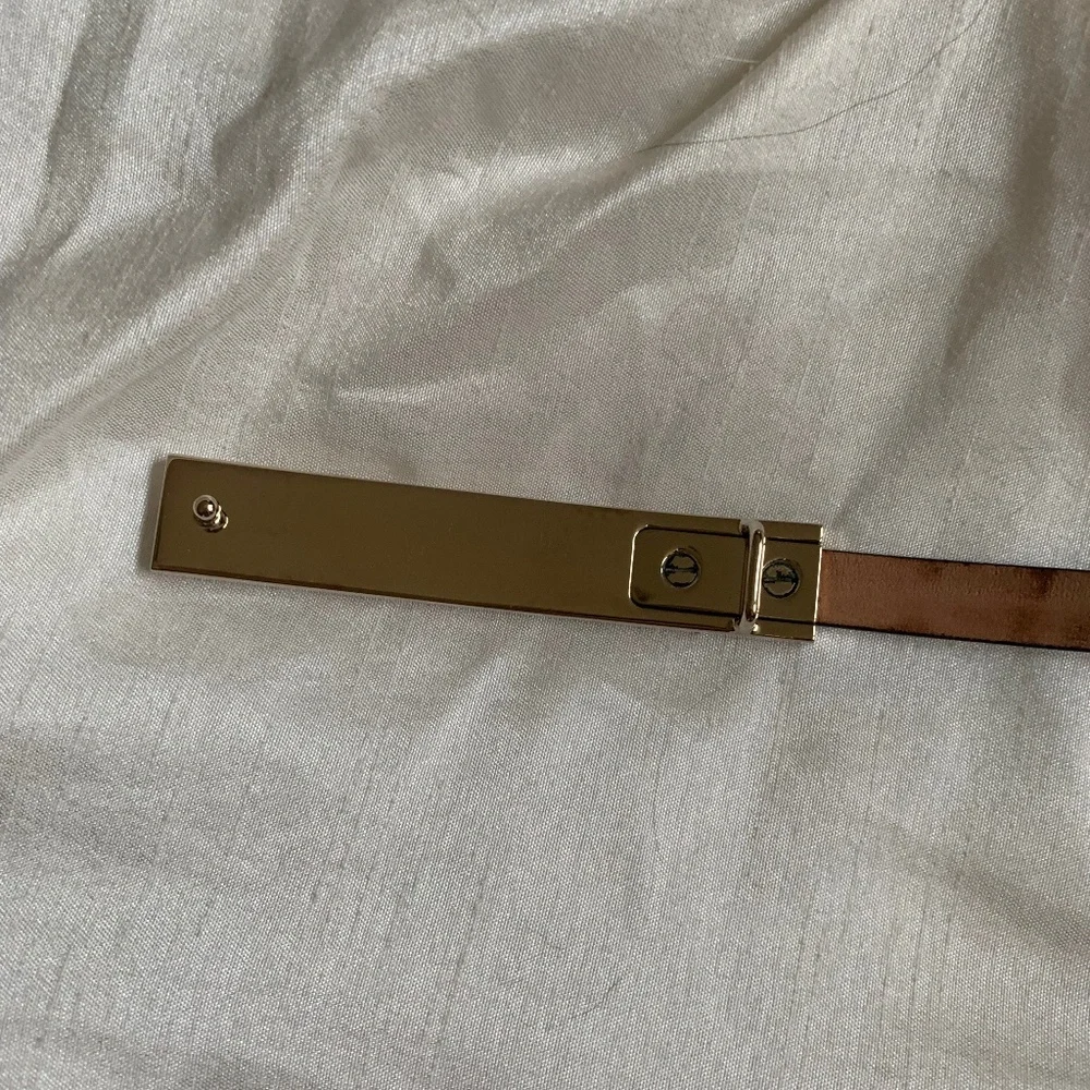 Jimmy Choo Purple Skinny Belt sz 85